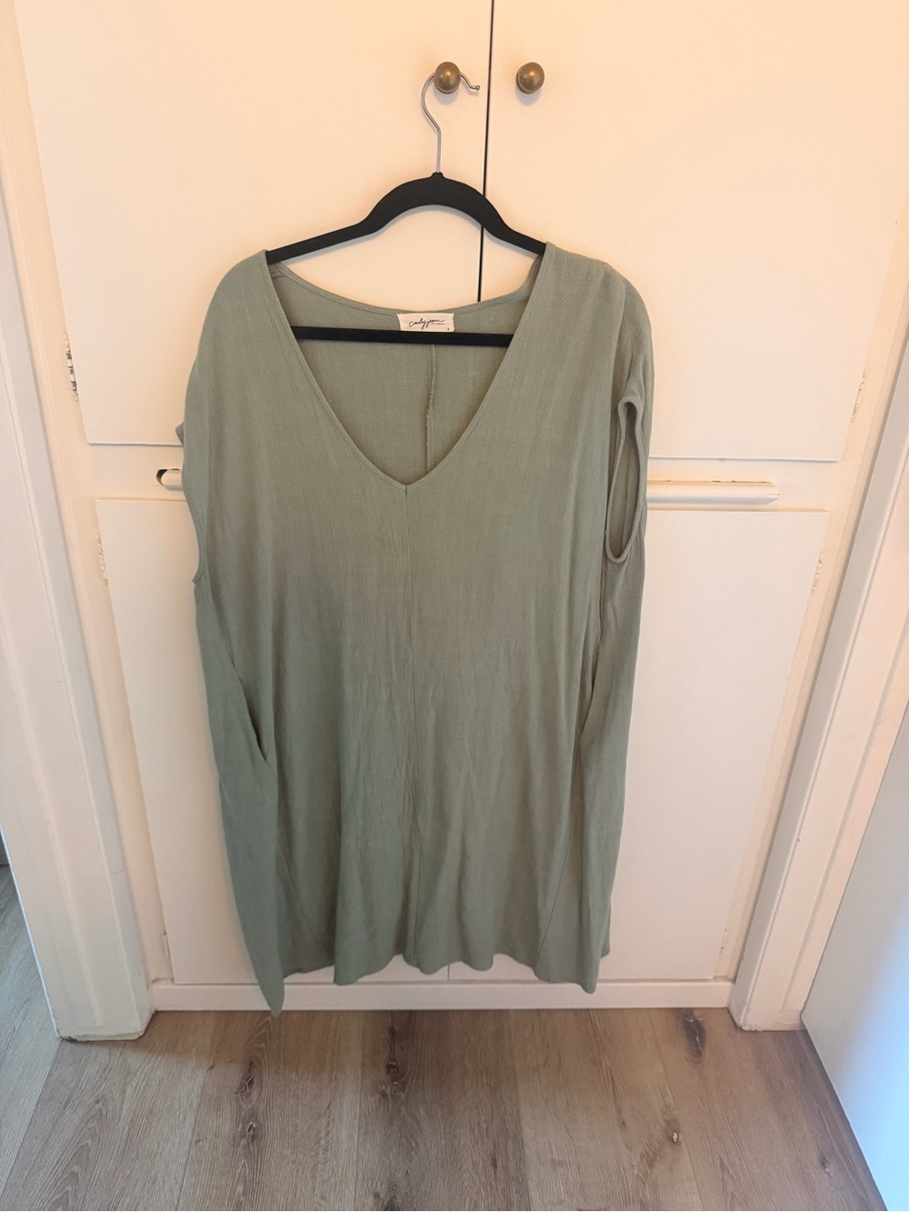 Carly Jean Los Angeles Sage Green Dress